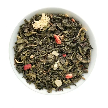 

Green tea with additives "kiss geisha"