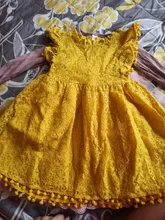 Girls Dress Kids Clothes Tassel Hollow-Out-Design Humor Bear Brands New