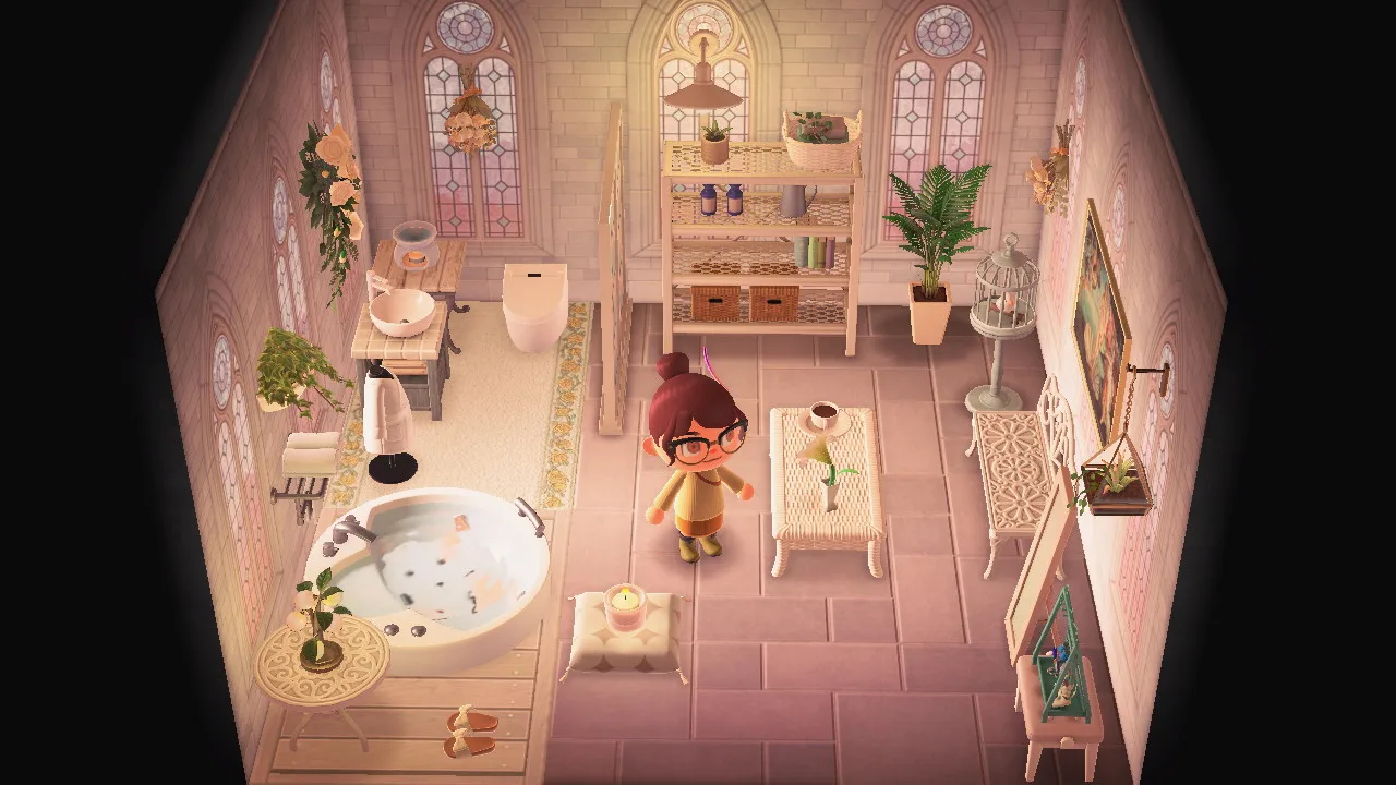 Animal Crossing Nuevos Horizontes-el Baño de Venus - Baño de Venus