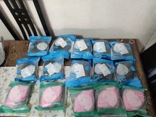 Máscara facial y para la boca FFP2, mascarilla con filtro 200 fp2, antipolvo, estándar de la UE, 5-95% Uds., envío rápido, color negro o blanco