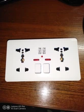 Power-Socket Switched Outlet Port Led-Indicator Dual-Usb-Charger Wall Universal Delviz