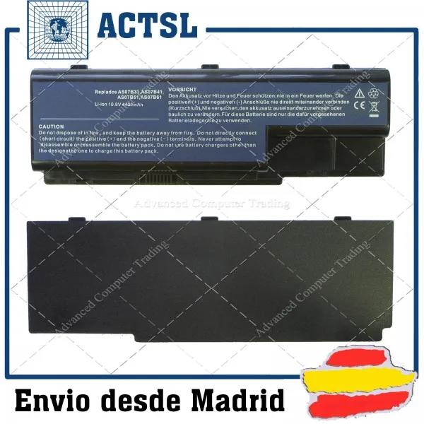 Аккумулятор для ноутбука совместимый с ACER AS07B31 AS07B41 AS07B51 AS07B61 AS07B71 Aspire 5315 5715Z |