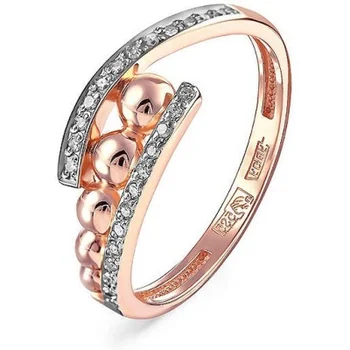 

Kabarovsky ring with 25 diamonds in red gold