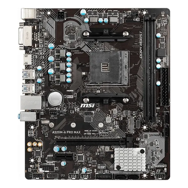 Материнская плата MSI A320M-A Pro Max mATX DDR4 AM4