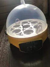 Incubadora Digital automática HHD Mini 7, máquina incubadora de huevos para pollos, gansos y pato, codorniz, granja