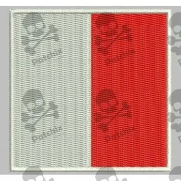 

Embroidered patch NAUTICAL FLAG LETTER H (ICS HOTEL)