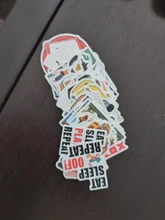 Conjunto de figuras de anime roblox de 50 piezas, cubierta de carrito, agua para ordenador portátil con diseño de taza, impermeable, dibujos animados, no repetitivos, pegatina de alta calidad, regalo