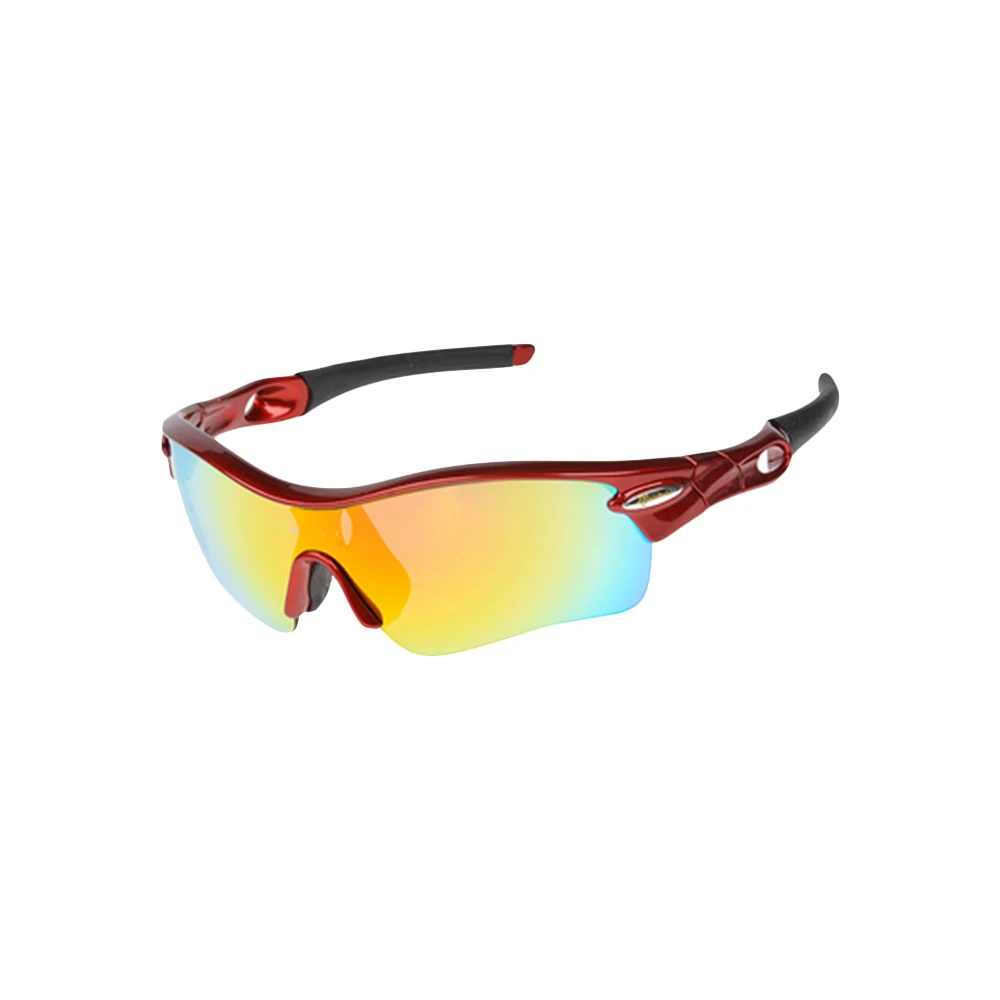 Очки велосипедные Vinca Sport VG 02 red cо сменными серыми и желтыми линзами