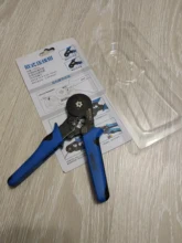 Tubular Terminal Crimper Electrical-Crimping-Pliers Hand-Tools-Set 23-10AWG WKC8 10-4