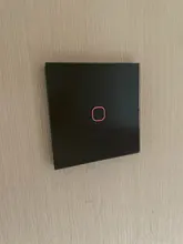 Glass-Panel Controler Remote-Switch Wall-Light Home Automation 1-2-3-Gang Standard 1-Way