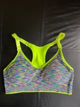 Padded Yoga-Bra Wirefree Fitness-Top Sport-Brassiere Seamless Push-Up Adjustable Quick-Dry