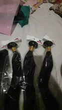 Extensiones de cabello humano peruano con cierre de encaje, mechones rectos de 30 pulgadas, 4x4, cierre HD 5x5, 3/4 mechones