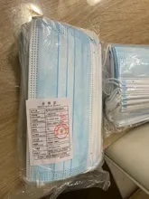 10-200 Uds desechable máscara no tejió Mascarillas 3 capa de máscara de filtro boca cara máscara de polvo de clavo máscara máscaras