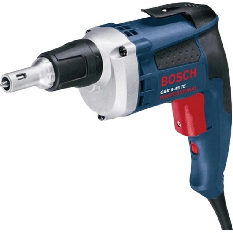 Дрель-шуруповерт электрический Bosch GSR 6-45 TE(100)(4500 об/мин, 12 Нм, мощность 701 Вт, реверс, кейс