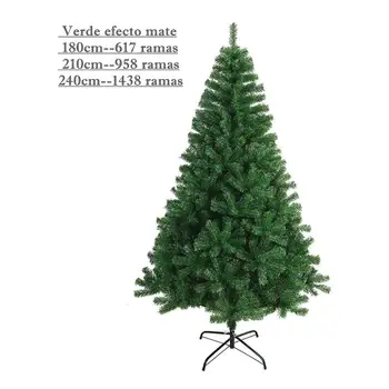 

Artificial Christmas tree PVC Extra tree filler Artificial fir C/metal stand 210cm 958 branches