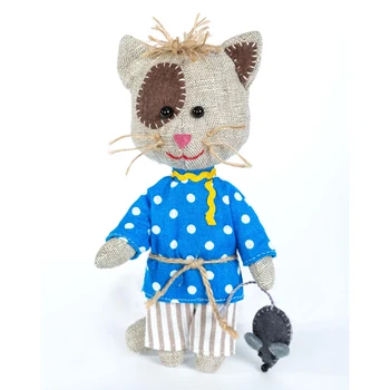 

Плдк-1454 set for creating a textile toy series House and company 'домовитый Kot vasili'