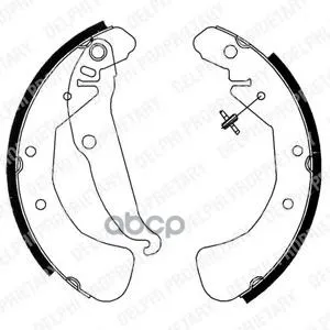 Колодки Торм.Бар.Opel Astra F/G/H/Vectra B 95-03/Zafira 99-05 Delphi Ls1829 Delphi арт. LS1829