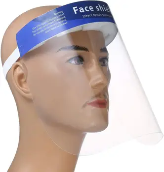 

Screen protection/protective face, face transparent, anti fog, adjustable