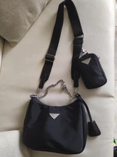 Bolso cruzado a la moda para mujer, bandolera de un solo hombro, impermeable, tela Oxford, sencillo, para tarjetas