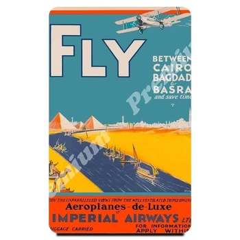 

Egypt souvenir magnet vintage tourist poster