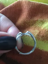 Anillos de plata S925 con líneas geométricas superpuestas, joyería para mujer, joya de anillo abierto de boda