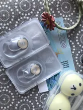 MOONZI Roma gato gris suave lente de contacto pupila pequeña lentes de contacto de color para los ojos anual grados 2 unids/par miopía receta