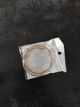 Pendientes grandes con Clip para mujer y niña, pendientes sin perforación de oro rosa hipoalergénicos