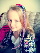Feilimei-extensiones de cabello trenzado con degradado, trenzas sintéticas Jumbo resistentes al calor, 100g/Ud, 24 pulgadas, verde/gris/morado/azul/negro