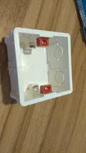 Mounting-Lining-Box Socket Cassette Wall-Switch Wallpad White-Wall for 86--86mm Universal