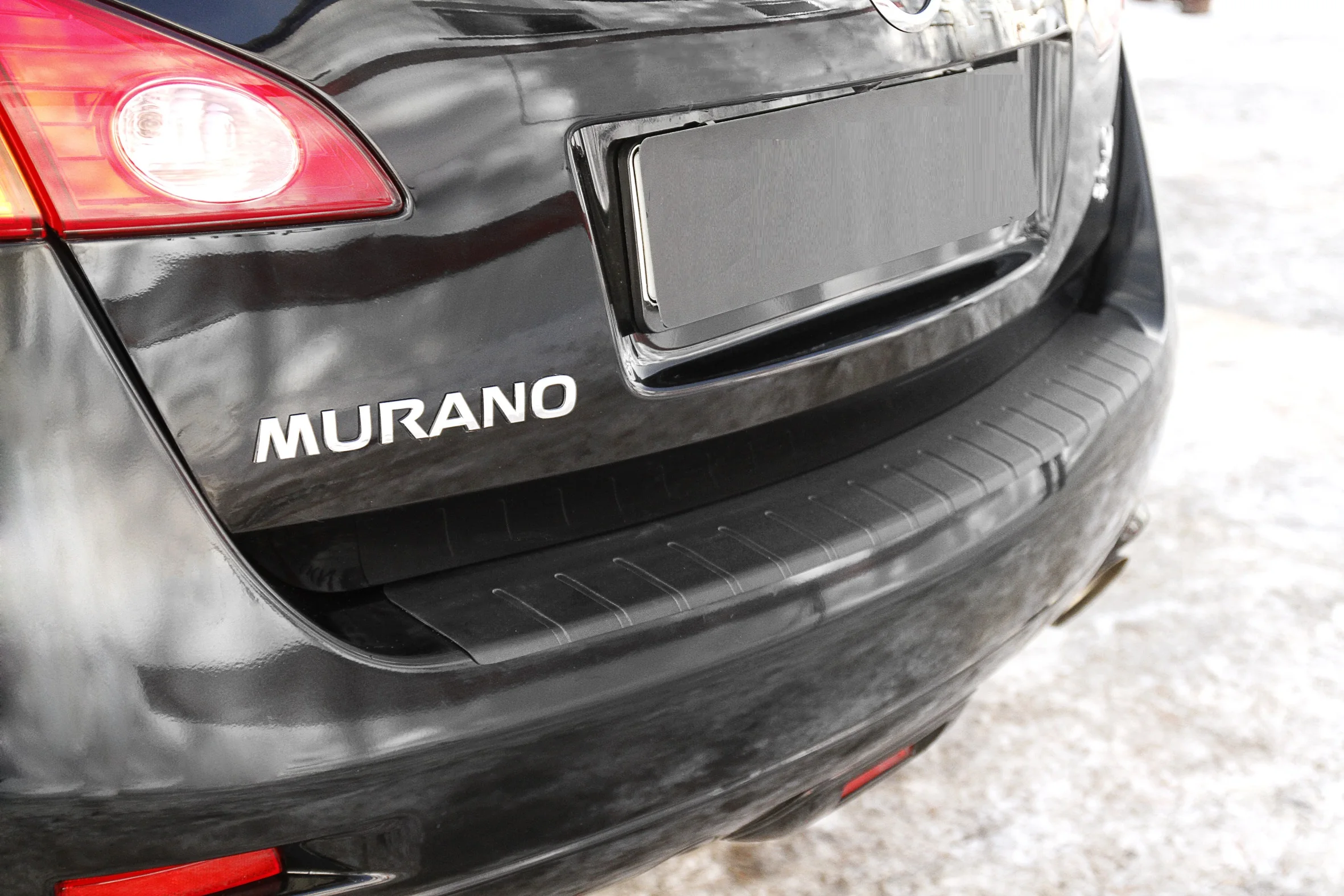 Накладка на задний бампер Nissan Murano 2008-2016 накладка защита бампера |