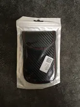 Caja bloqueadora de señal de llave de coche, Faraday Cage Fob Pouch, bolsa de bloqueo RFID sin llave