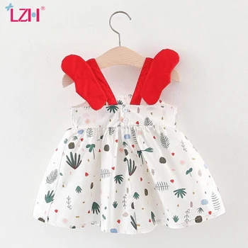 

Infant Dress For Baby Sleeveless Princess Dress 2020 Summer Baby Girls Clothes Newborn Baby Birthday Beach Party Dress 0-2 Year