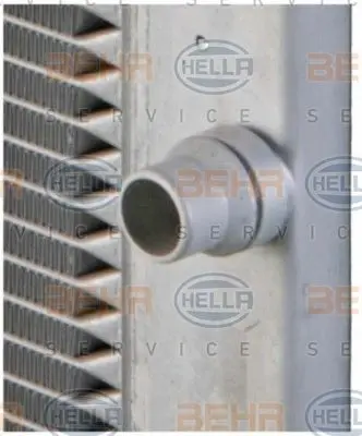 Радиатор LAND ROVER RANGE ROVER 3.0TD 02 HELLA 8mk376729-511
