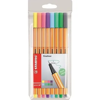 

Stabilo Point 88 8'Li Pastel Package