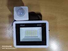 LED Floodlight Reflector Induction-Lighting Motion-Sensor Warm White Waterproof IP66