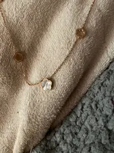 JeeMango de acero inoxidable Flor de cristal CZ colgante de planta pulseras para las mujeres cadena de oro rosa y pulsera de enlace pulsera JB19114