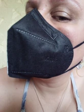 Mascarilla KN95 FFP2 con filtro de 5 capas para adultos, máscara protectora Facial contra la gripe, Tapabocas