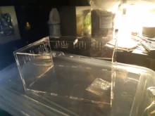 Caja acrílica de araña, hormiga, lagartija, Rana, Tortuga, Gecko, caja de alimentación para reptiles, Uds.