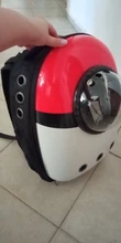 Bolsa de transporte portátil para perros y gatos, cápsula espacial transpirable, bolsa de viaje para astronauta, mochila transparente para mascotas pequeñas para exteriores