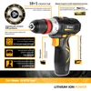 Rechargeable drill-screwdriver Deko ES12 with removable chuck ► Photo 3/6