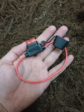 Fuse-Holders Power-Socket Inline Waterproof Blade-Type Small with 10A Auto-Car-Replacement