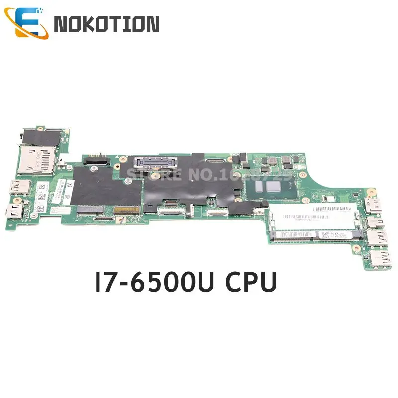 NOKOTION для lenovo thinkpad X260 материнская плата для ноутбука BX260 NM-A531 FRU 01YT039 01HX029 материнская плата SR2EZ I7-6500U процессор