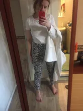 HEYounGIRL-Pantalones elegantes con estampado de cebra para mujer, de cintura alta Capris Harajuku, pantalones de señora informales para oficina, ropa de calle 2021