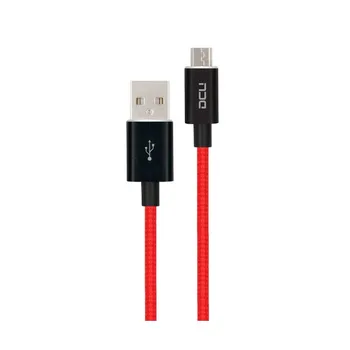 

Dcu Network black cord usb connection to 1m micro usb