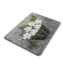 Коврик для ванной-коврики | коврик для ванной нескользящие Противоскользящие коврики Alacati Gri50X60 см