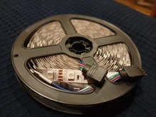 Led-Strip Fita CCT Smd 5050 Warm White Waterproof Flexible 24V 300LED RGBWW DC RGBCCT