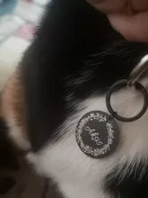 Pet-Accessories Pendant Puppy Pet-Id-Tags Engraved Address-Collar Cat Personalized Dog