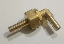 Barb-Fitting Hose Connector-Joint-Adapter Elbow Thread Brass 16mm Bsp Male 12mm 1/4 10mm