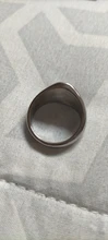Anillo de acero inoxidable con grabado de logotipo láser personalizado para hombre y mujer, sortija con nombre, ancho ovalado, regalo especial para hombre y mujer, joyería de personalidad