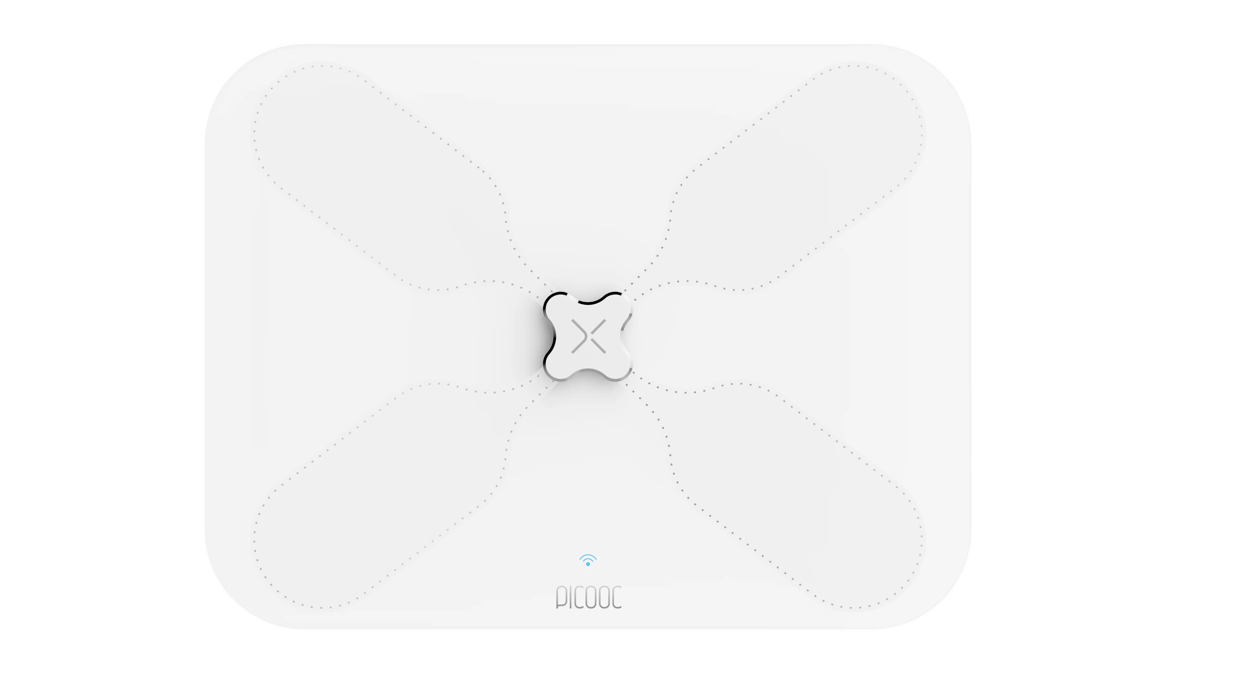 Умные весы Picooc S3 Lite(Wi-Fi, 34х26 см) цвет белый